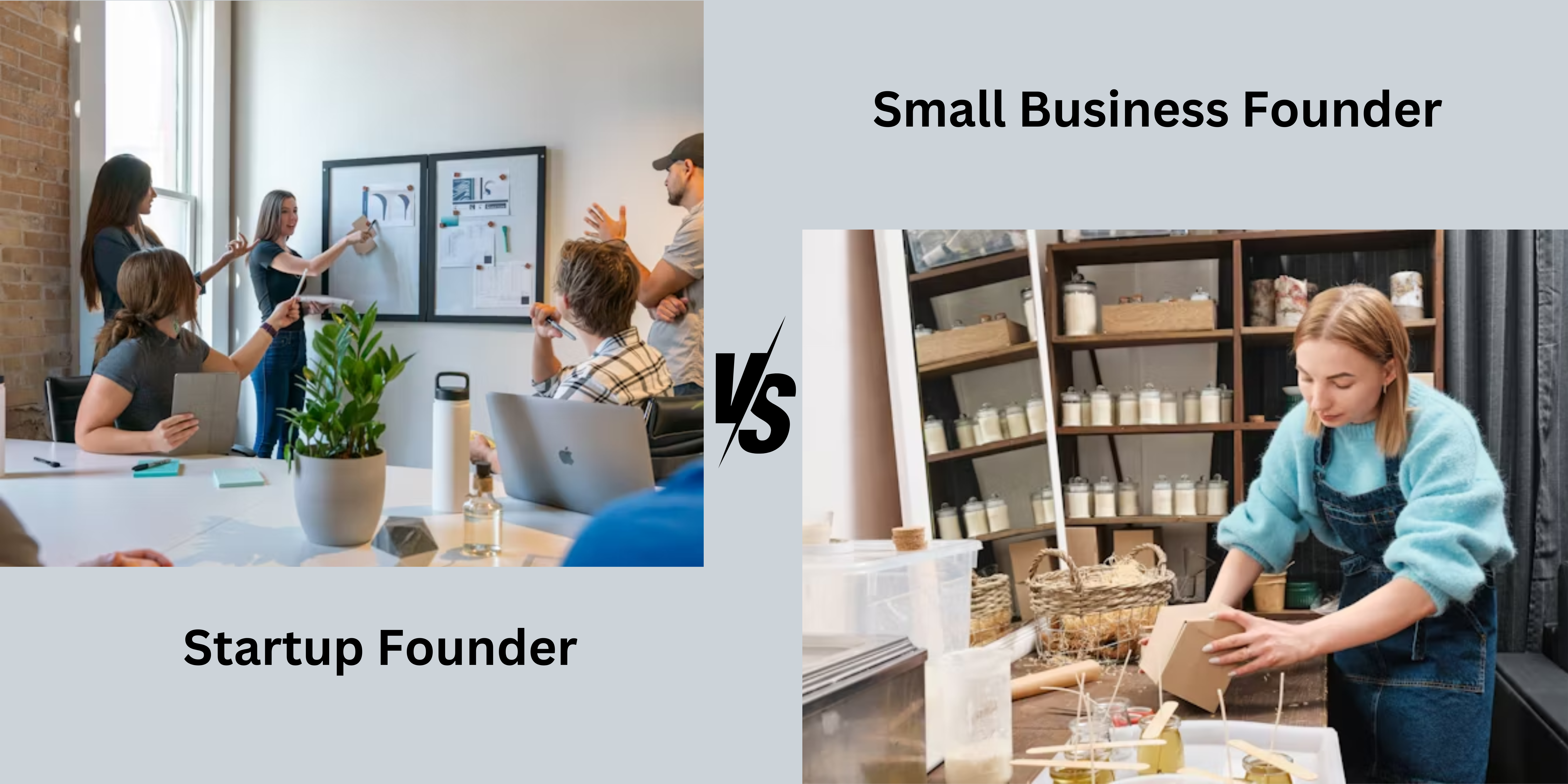 How’s Startup Founder different from  Small Business Founder?