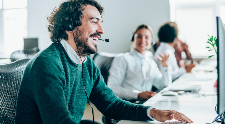 Customer service in a modern call center