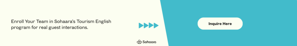 Sohaara English For Tourism Program