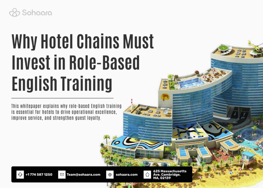 Hotel Chains Must Invest in Role-Based English Training Whitepaper